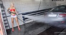 Irina Olhovskaya Sexy Car Wash for BlondDrive