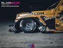 Blown BBC Jeep Gladiator no-prep drag truck rendering by altered_intent