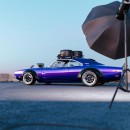 Blown Dodge Charger Hellcat CGI Restomod rendering by demetr0s_designs