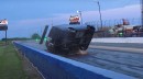 Chevrolet wagon dragster crash