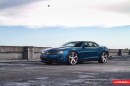 Blue Camaro SS on 22-Inch Concave Wheels