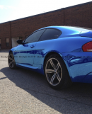 Chrome Blue BMW E63 M6