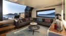 BGX70 Flybridge Yacht Interior Lounge