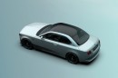 Modernized BMW 02 rendering by David Obendorfer