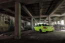 Lime Green BMW 1M Coupe