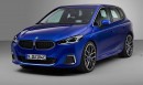 BMW 2 Series Active Tourer with M240i grille