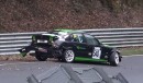 BMW 3 Series Gets Ruined in Nurburgring Crash