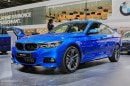 BMW 3 Series GT facelift in Paris Motor Show stand