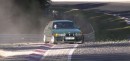 BMW 3 Series Nurburgring Near Crash