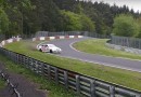 BMW 3 Series Nurburgring near crash