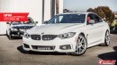 BMW 4 Series on HRE FF01 Wheels