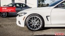 BMW 4 Series on HRE FF01 Wheels