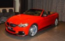 BMW 435i Convertible With Carbon Is Old And Very Red