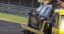BMW 5 Series Has Extreme Nurburgring Crash in Schwedenkreuz