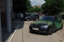 BMW 5 Series Vandalized in Russia