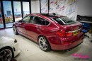BMW 535 Gran Turismo Gets Metallic Red Wrap by Wrap Workz