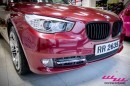 BMW 535 Gran Turismo Gets Metallic Red Wrap by Wrap Workz