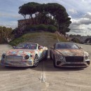 BMW 7 Series and Mercedes S-Class Get Twin Rust Wraps