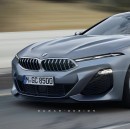 BMW 8 Series Gran Coupe LCI rendering
