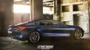 BMW 8 Series GranCoupe rendering