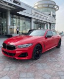 BMW 840i Gran Coupe Heritage Edition in Light Red