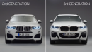 BMW Compares 2nd Generation X3 Against 2018 X3