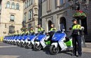 Police BMW C Evolution scooter in Barcelona