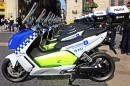 Police BMW C Evolution scooter in Barcelona
