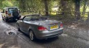 BMW 1 Series Being Towed from the Rufford Ford