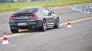 BMW M6 hooning at  Driving Experience