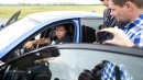 Claudiu David in action at BMW Driving Experience
