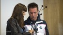Mihaela Beldie and Claudiu David at BMW Driving Experience
