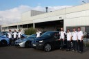 BMW DTM Drivers Visit Leipzig Plant
