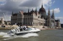BMW DTM Drivers Take a Tour of Budapest on the Danube