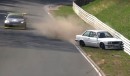 BMW E30 3 Series Nurburgring crash