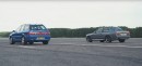 BMW E30 M3 vs. Audi RS2 Drag Race Is a Very Retro Drag Race