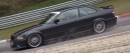 BMW E36 Crashes On Nurburgring Right After Another E36 Spilled Coolant on Track