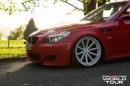 BMW E60 M5 on Vossen Wheels