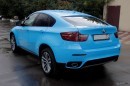 BMW X6 Smurf Blue