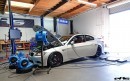 Supercharged BMW E92 M3 on dyno