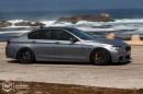 BMW F10 5 Series on BC Forged wheels