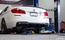 BMW F10 M5 with AMS Catless Downpipes