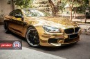 Golden BMW F12 M6