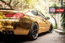 Golden BMW F12 M6