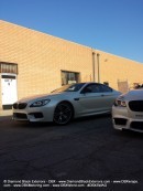 BMW F13 M6 Wrapped in Satin Pearl White
