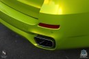Electric Lime BMW X5