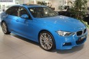 BMW F30 3 Series in Individual Pure Blue
