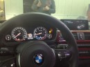 BMW F30 3 Series with digital instrument cluster
