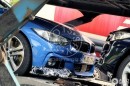 BMW F32 435i with M Performance Parts Carbon Fibre Tips