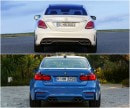 Photo Comparison: BMW M3 vs Mercedes-AMG C 63